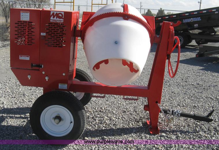 image for item L6445 Multi Quip MC-64P cement mixer