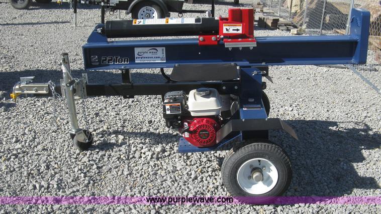 image for item L6446 2013 Iron & Oak BHVH2213GXA log splitter