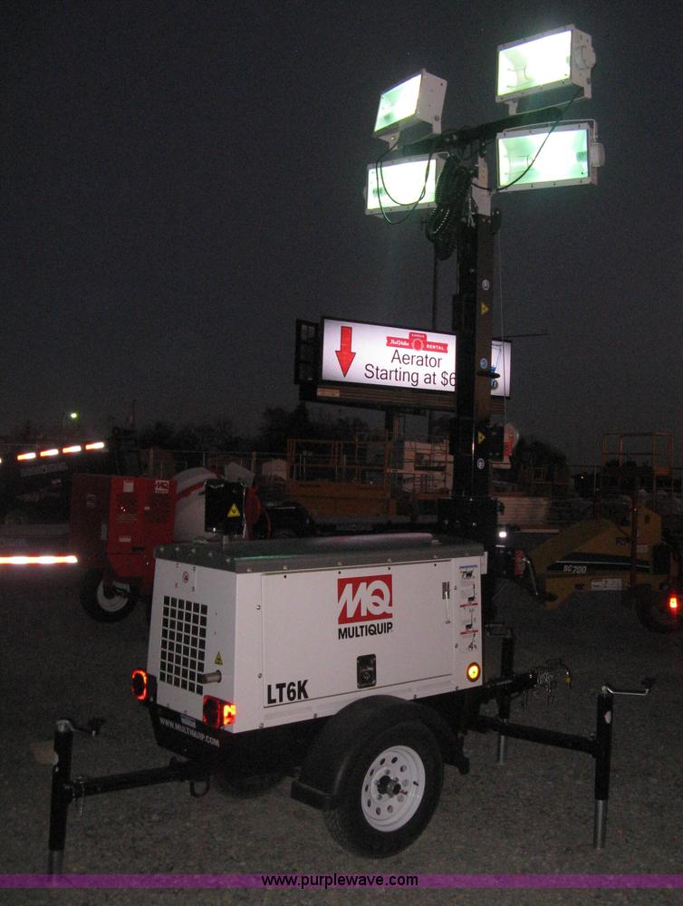 image for item L6447 2015 Multi Quip LT6K light tower