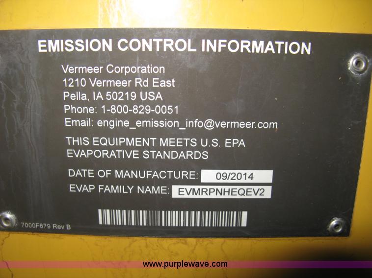 image for item L6448 2014 Vermeer BC700XL chipper