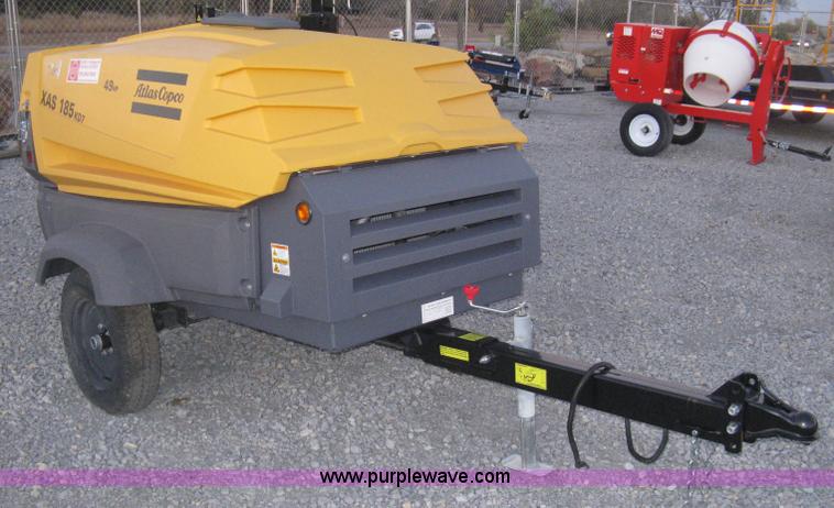 image for item L6449 2015 Atlas Copco XAS-185KD7 air compressor