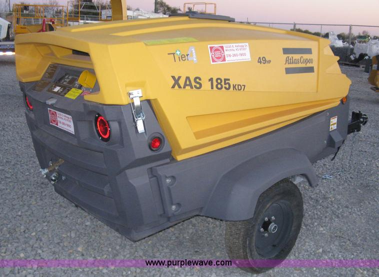 image for item L6449 2015 Atlas Copco XAS-185KD7 air compressor