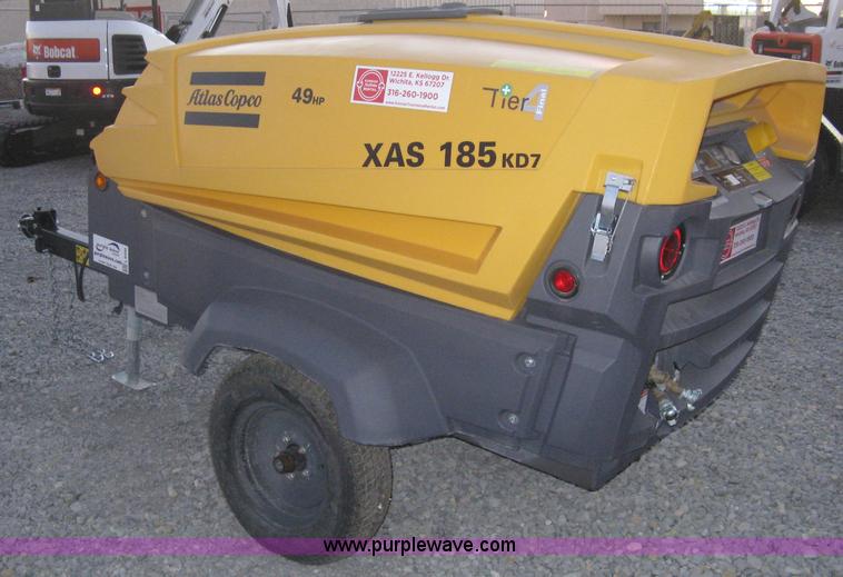 image for item L6449 2015 Atlas Copco XAS-185KD7 air compressor