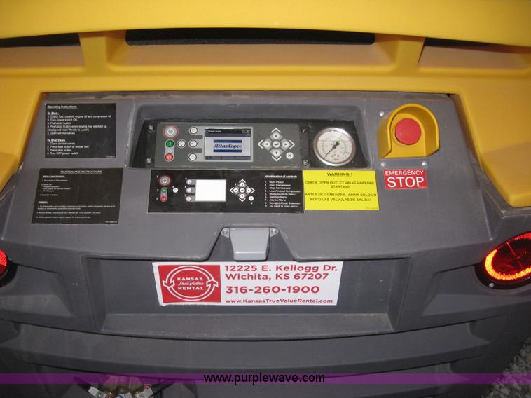 image for item L6449 2015 Atlas Copco XAS-185KD7 air compressor