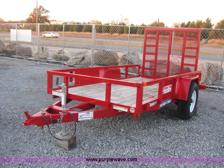 image for item L6450 2015 Croft Sure-Trac utility trailer