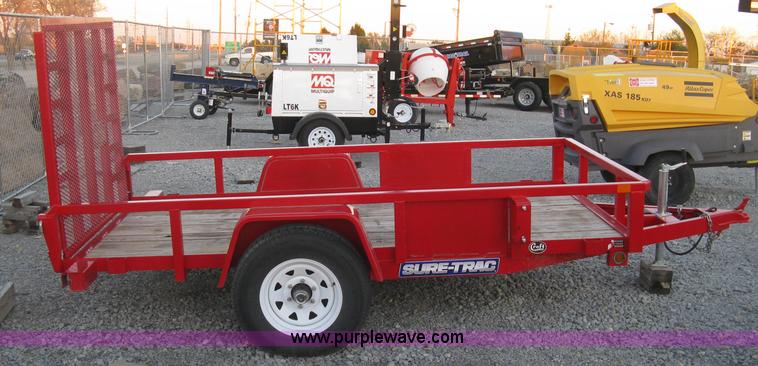 image for item L6450 2015 Croft Sure-Trac utility trailer
