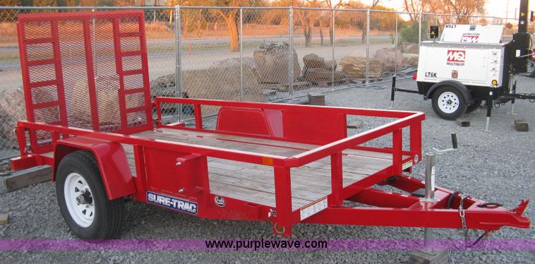 image for item L6450 2015 Croft Sure-Trac utility trailer