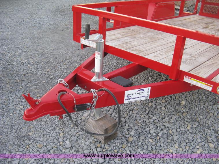 image for item L6450 2015 Croft Sure-Trac utility trailer