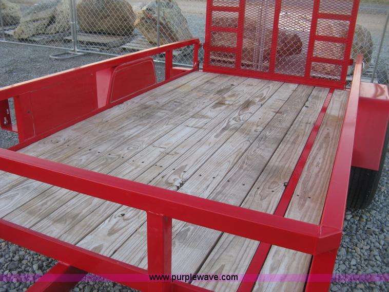 image for item L6450 2015 Croft Sure-Trac utility trailer