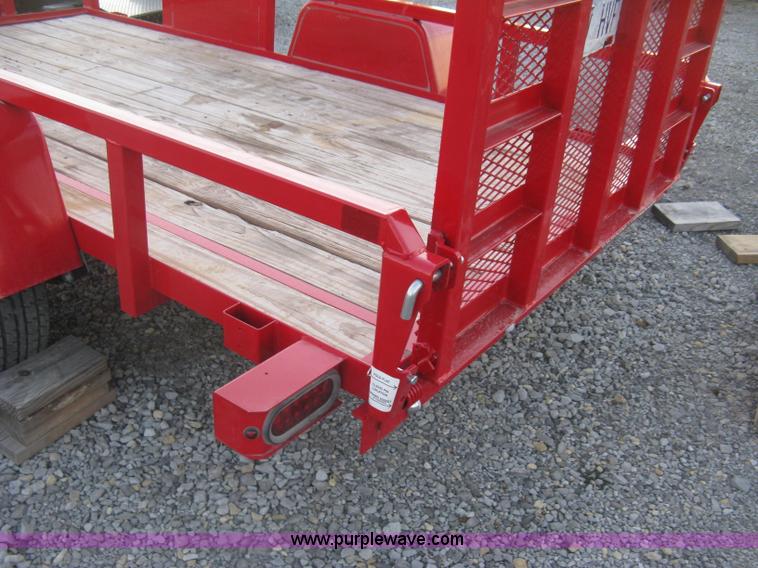 image for item L6450 2015 Croft Sure-Trac utility trailer