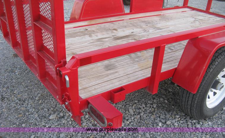 image for item L6450 2015 Croft Sure-Trac utility trailer