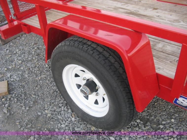 image for item L6450 2015 Croft Sure-Trac utility trailer