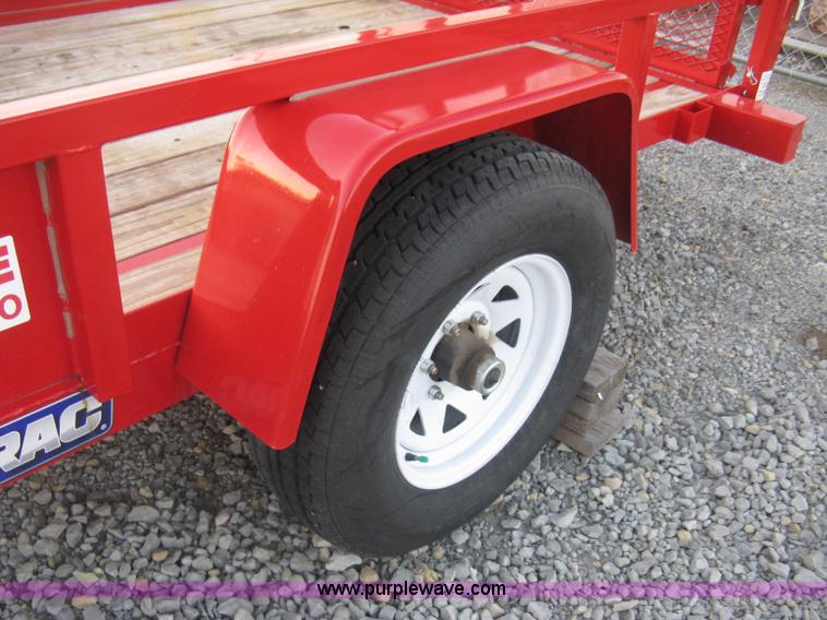 image for item L6450 2015 Croft Sure-Trac utility trailer