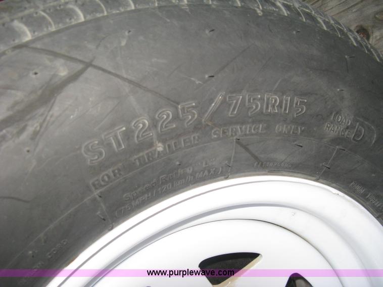 image for item L6450 2015 Croft Sure-Trac utility trailer