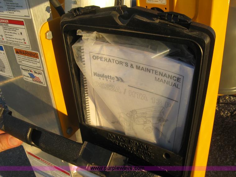 image for item L6452 2015 Haulotte Bill Jax 3522A boom lift