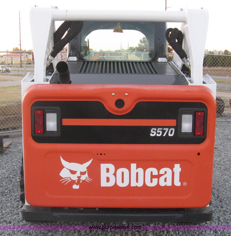 image for item L6453 2015 Bobcat S570 skid steer