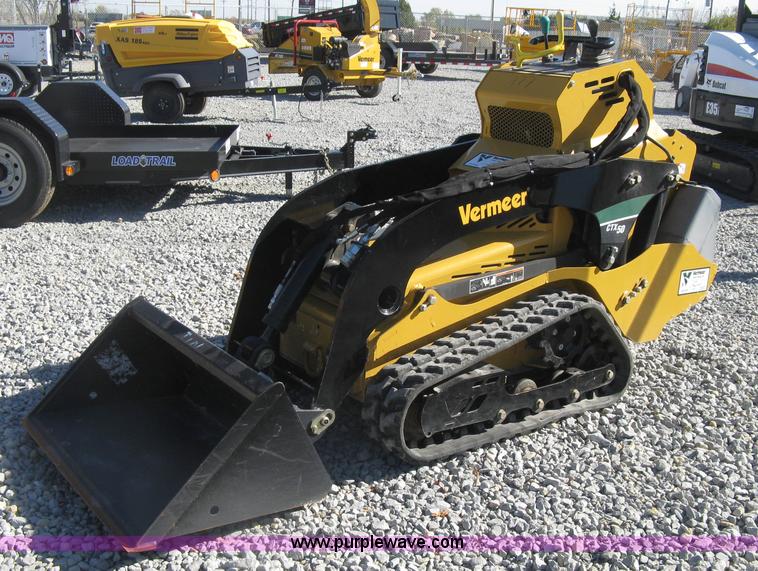image for item L6454 2015 Vermeer CTX50 mini skid steer