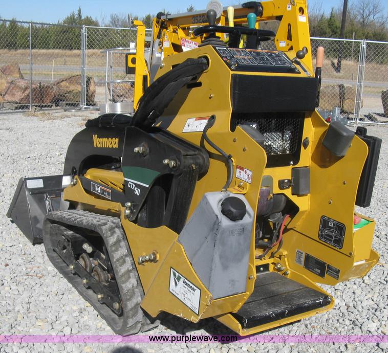 image for item L6454 2015 Vermeer CTX50 mini skid steer