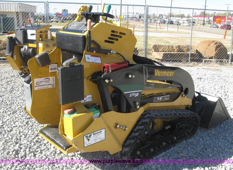image for item L6454 2015 Vermeer CTX50 mini skid steer
