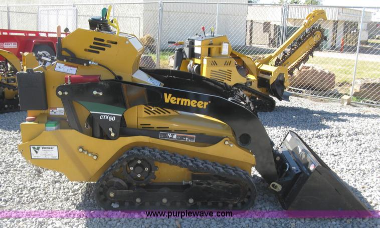 image for item L6454 2015 Vermeer CTX50 mini skid steer