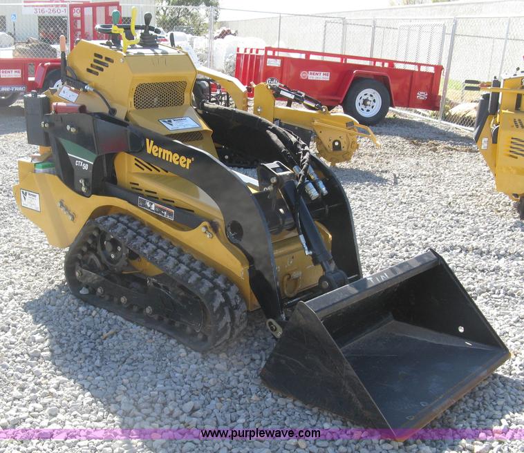 image for item L6454 2015 Vermeer CTX50 mini skid steer