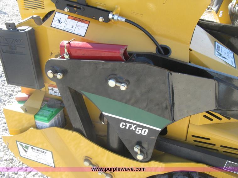 image for item L6454 2015 Vermeer CTX50 mini skid steer