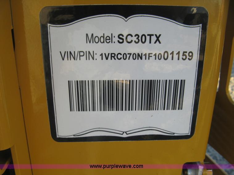 image for item L6456 2014 Vermeer SC30TX stump grinder