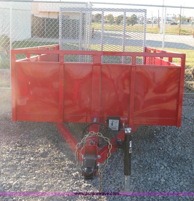 image for item L6458 2015 Croft utility trailer