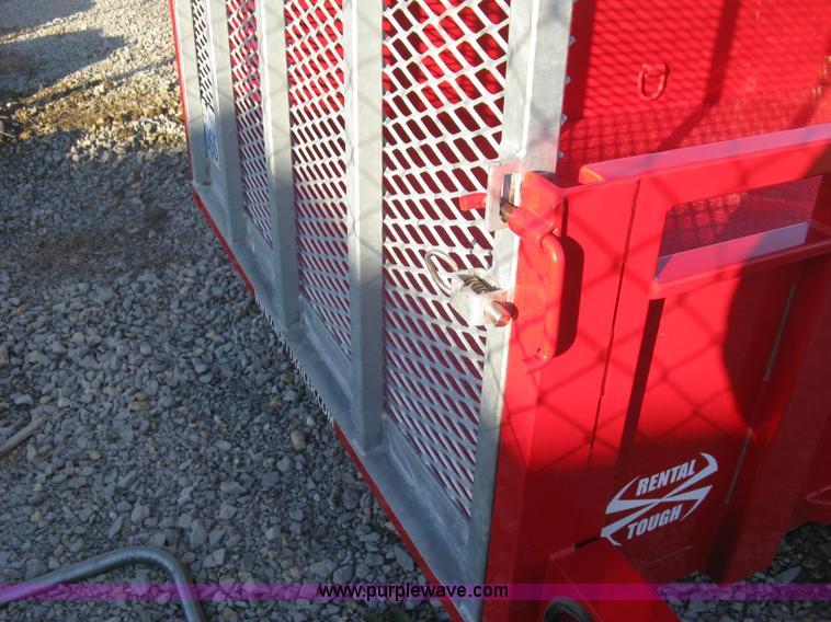 image for item L6458 2015 Croft utility trailer