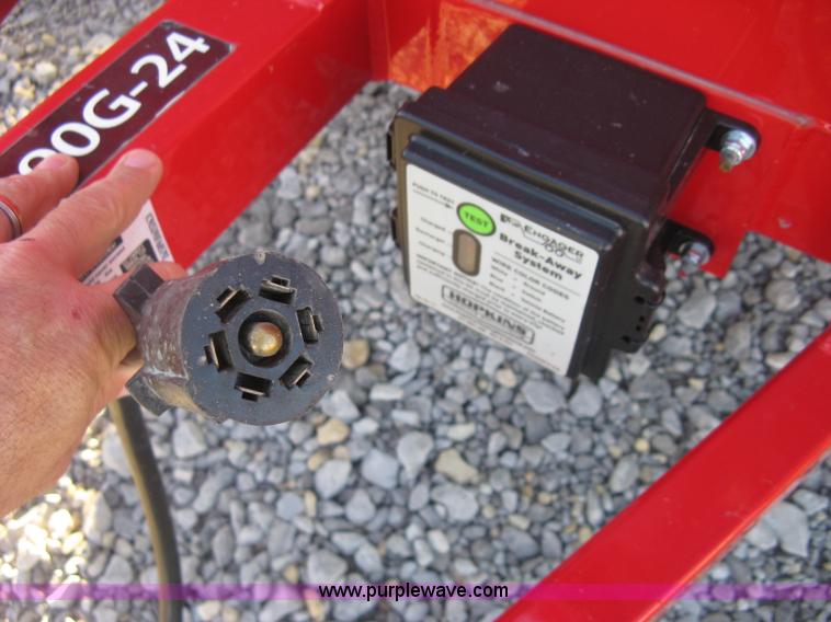 image for item L6458 2015 Croft utility trailer