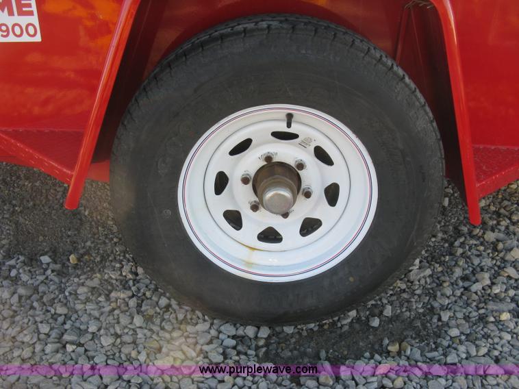 image for item L6458 2015 Croft utility trailer