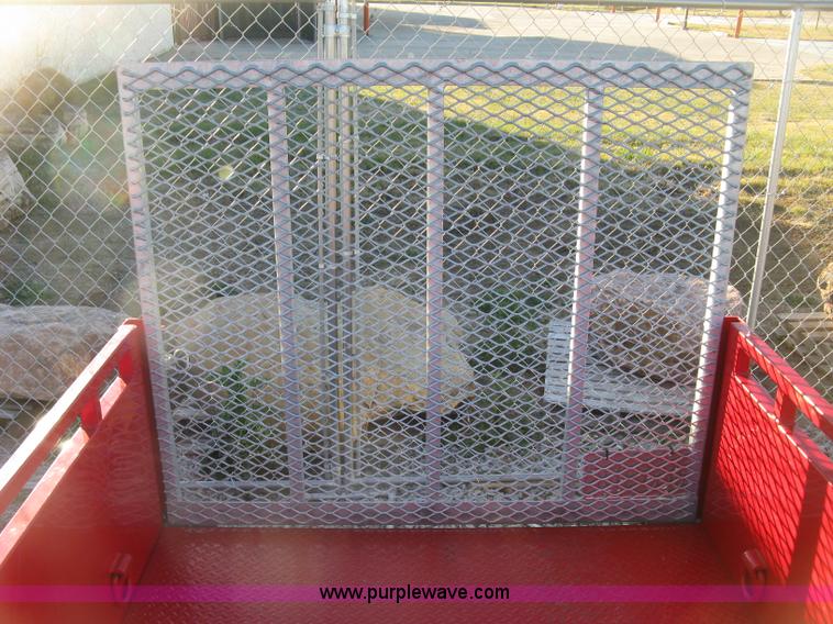 image for item L6458 2015 Croft utility trailer