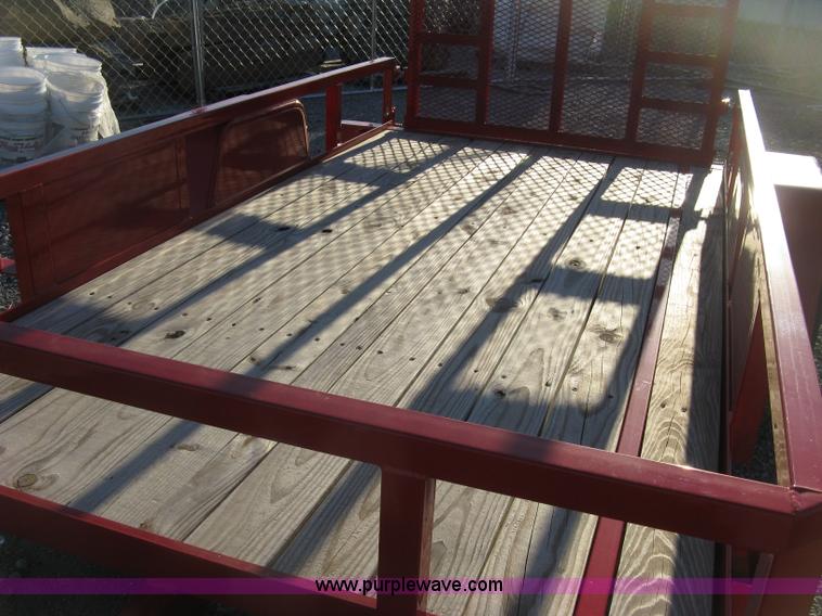 image for item L6459 2015 Croft Sure-Trac utility trailer