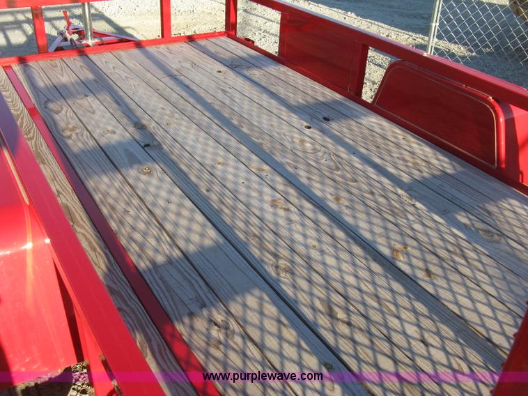 image for item L6459 2015 Croft Sure-Trac utility trailer