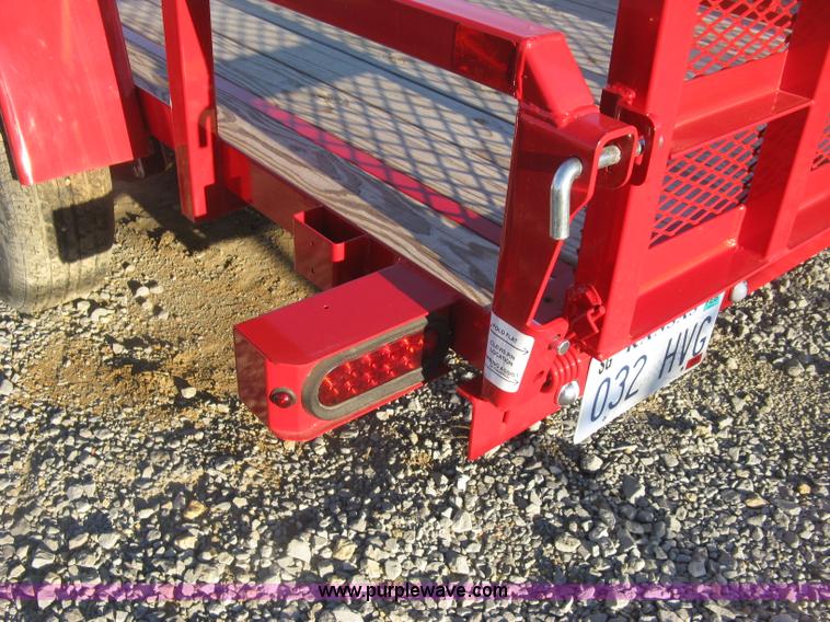 image for item L6459 2015 Croft Sure-Trac utility trailer