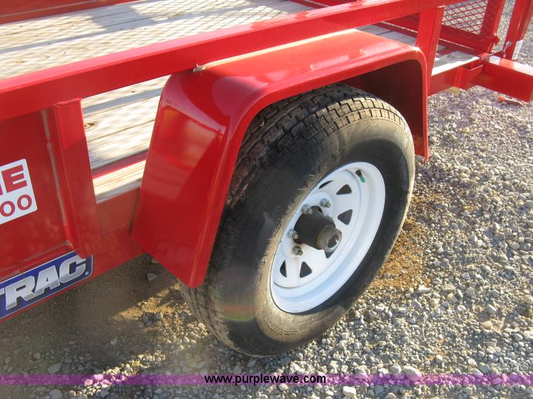 image for item L6459 2015 Croft Sure-Trac utility trailer