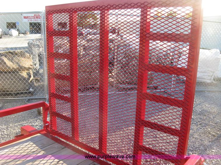 image for item L6459 2015 Croft Sure-Trac utility trailer