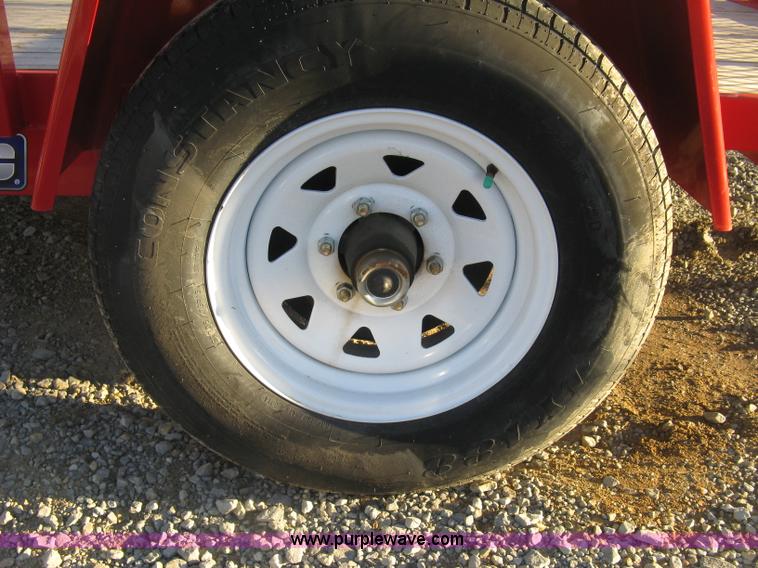 image for item L6459 2015 Croft Sure-Trac utility trailer