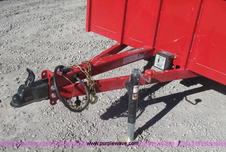 image for item L6471 2015 Croft utility trailer