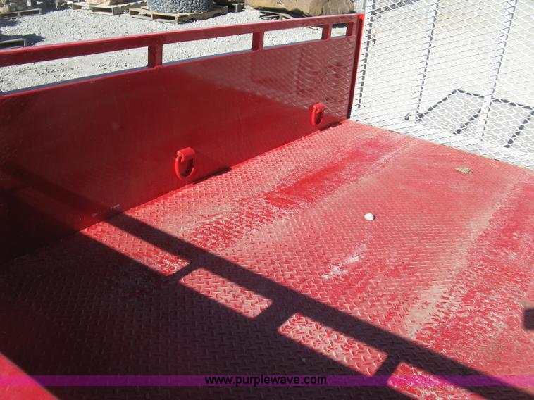 image for item L6471 2015 Croft utility trailer