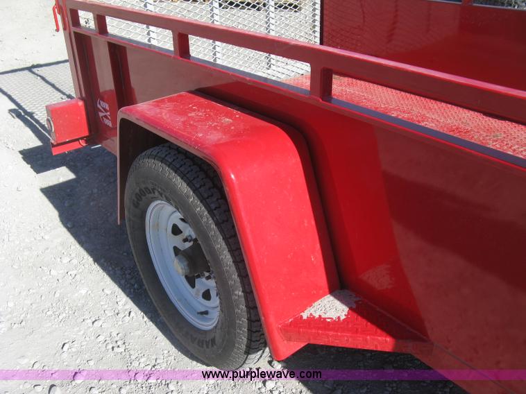image for item L6471 2015 Croft utility trailer
