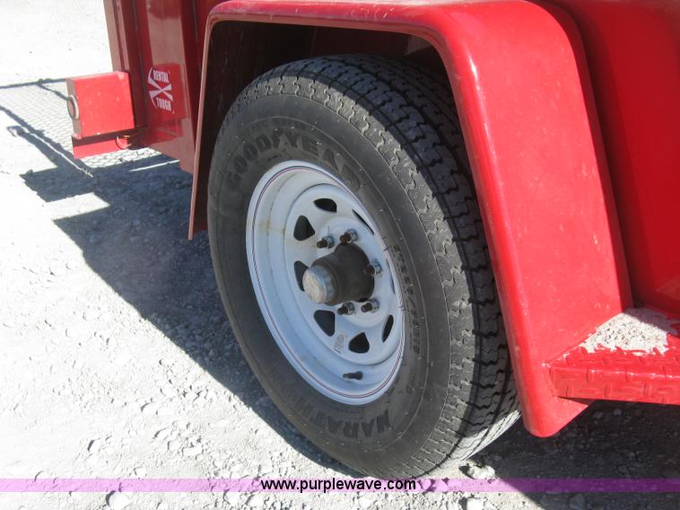 image for item L6471 2015 Croft utility trailer