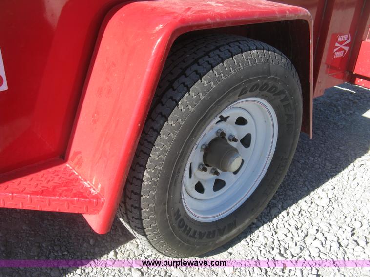 image for item L6471 2015 Croft utility trailer