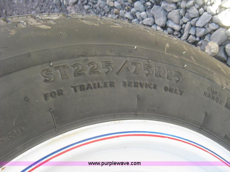 image for item L6471 2015 Croft utility trailer