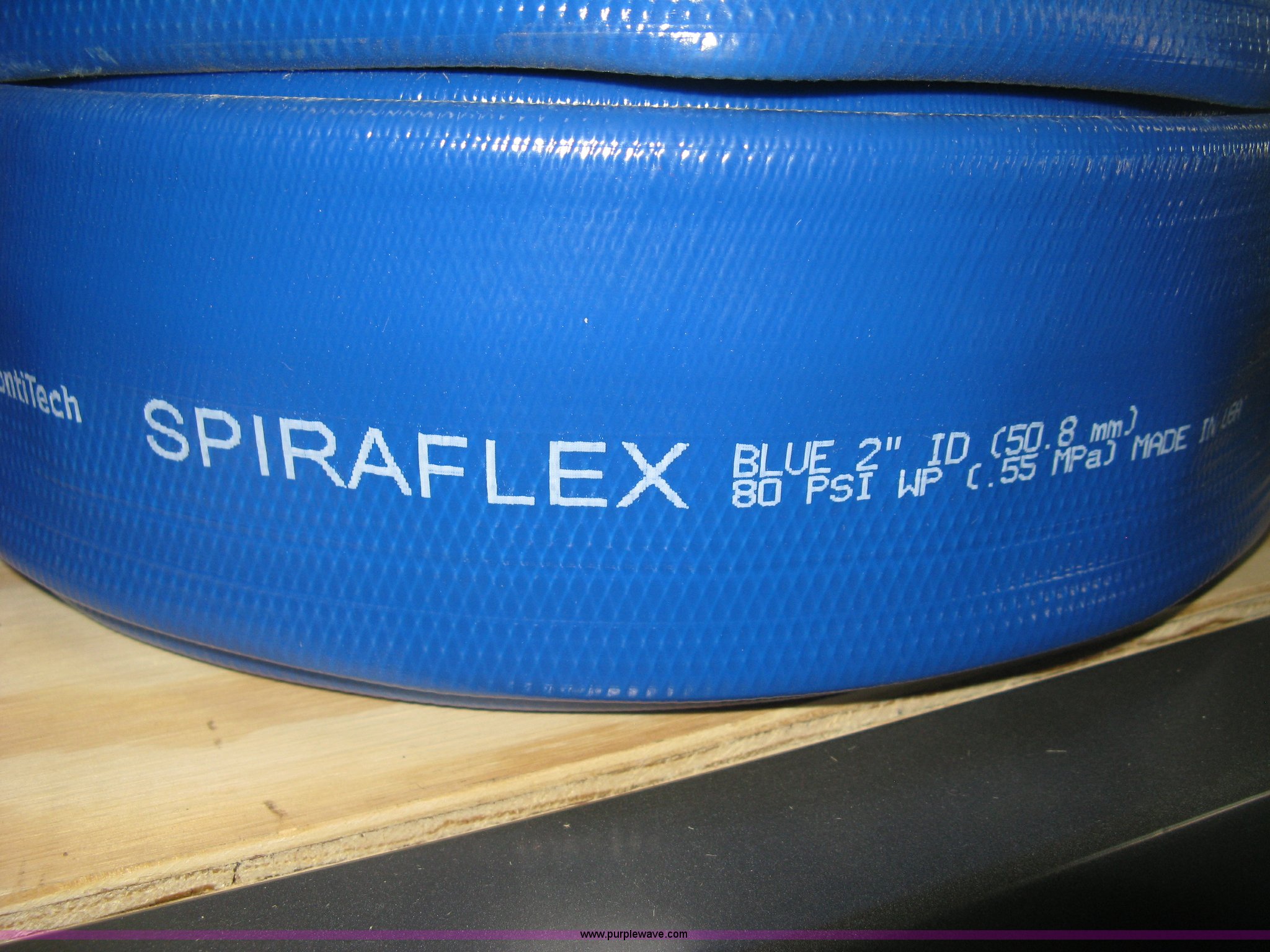 (8) Continental Spiraflex drain hose in Wichita, KS Item BF9267 sold Purple Wave