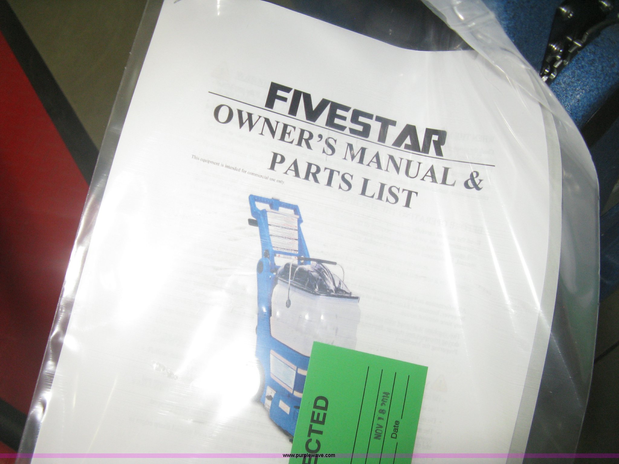 Five Star Rental One carpet cleaner in Wichita, KS Item BP9723 sold