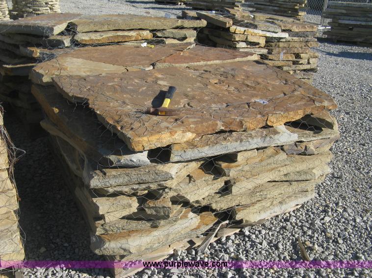 image for item AL9309 Oklahoma brown tan large flagstones