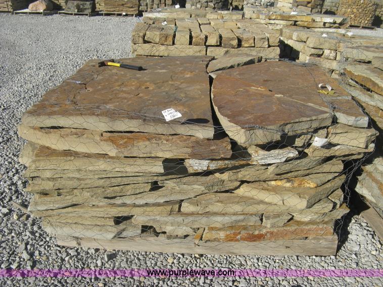 image for item AL9309 Oklahoma brown tan large flagstones