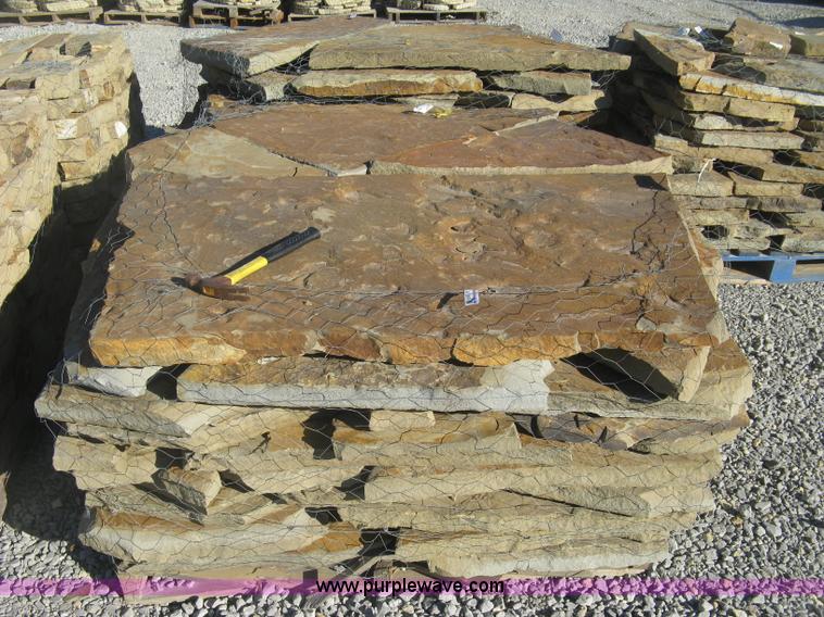 image for item AL9309 Oklahoma brown tan large flagstones