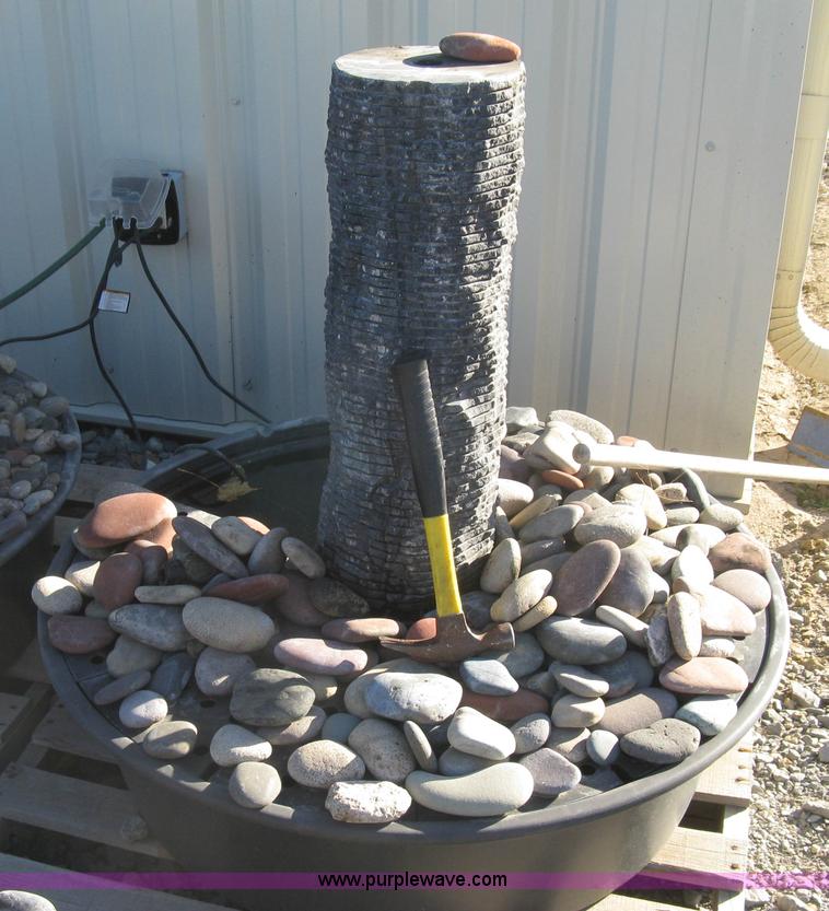 Running water feature in Wichita, KS | Item BF9273 sold | Purple Wave